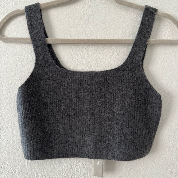 Everlane The Cozy-Stretch Wool Blend Cropped Tank Size M - Picture 7 of 11